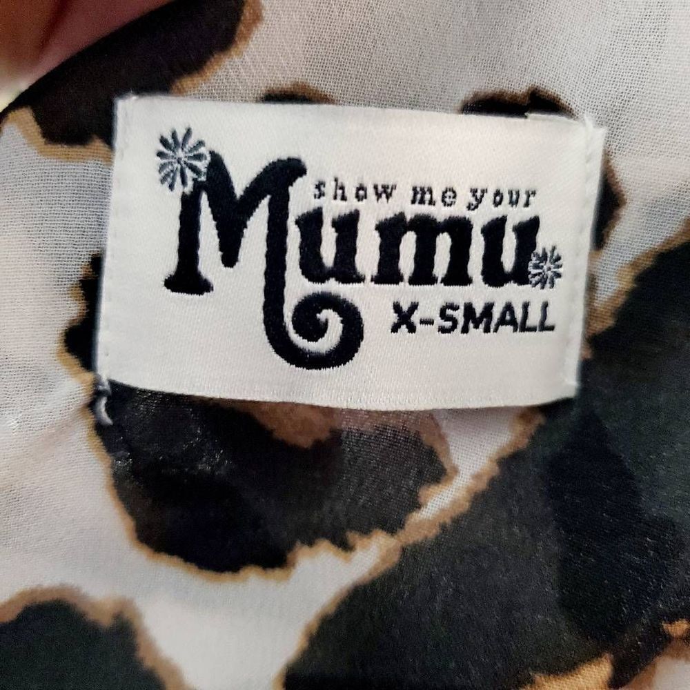 Shoe Me Your MuMu Animal Print Top Size X-Small - Picture 6 of 7